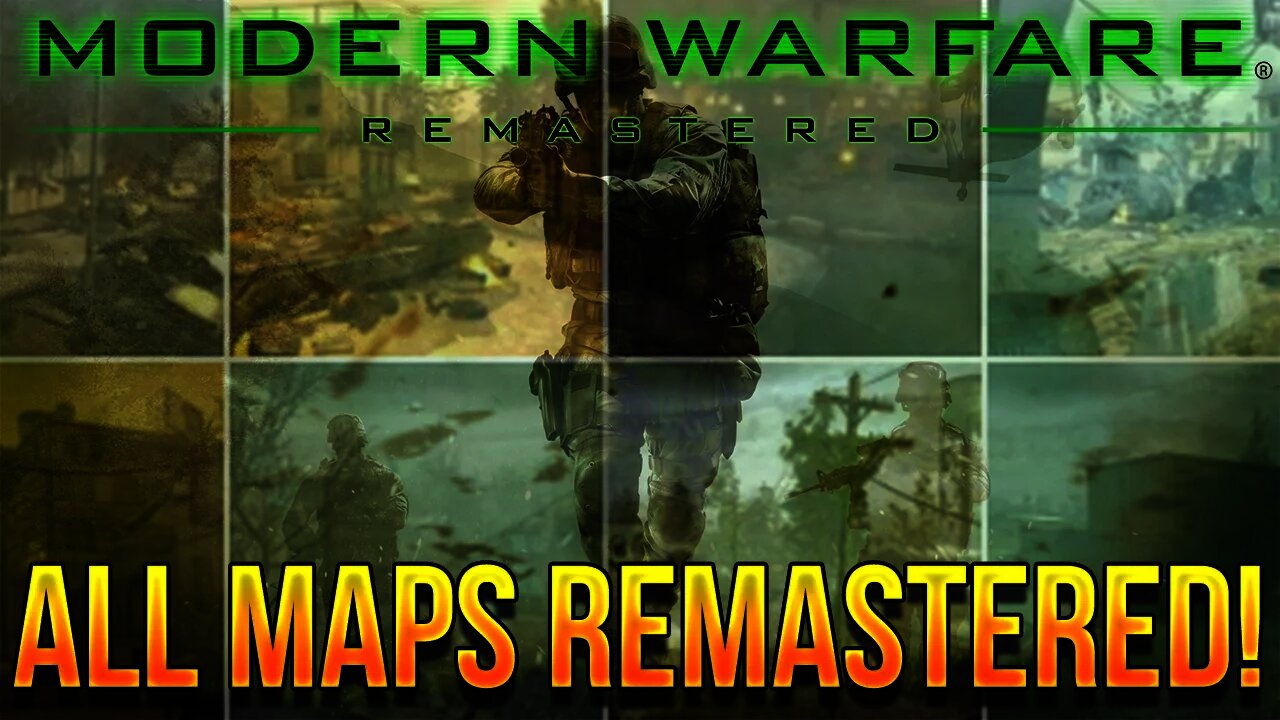 Call Of Duty 4 Modern Warfare Remastered Maps ALL COD 4 MODERN WARFARE REMASTERED MAPS! - Launch Maps & FREE DLC Maps!