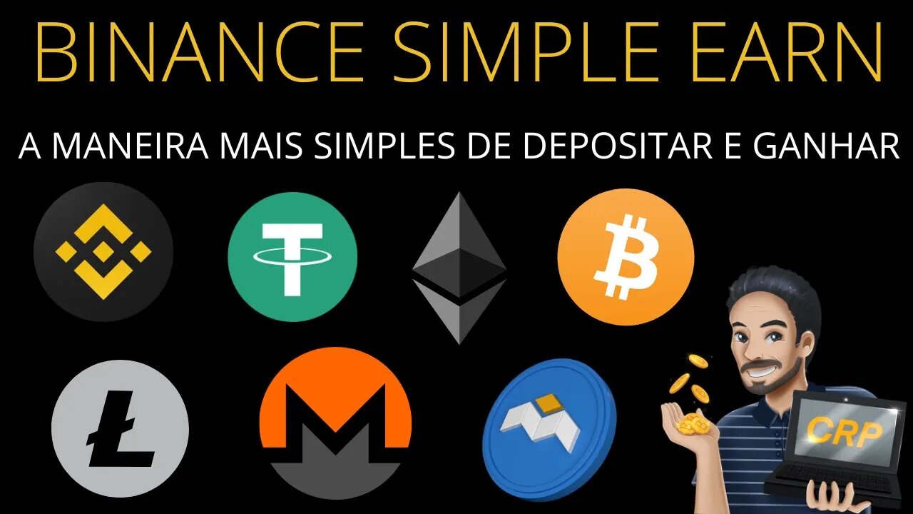 Binance Simple Earn: Ganhe recompensas diárias com seus tokens ociosos.