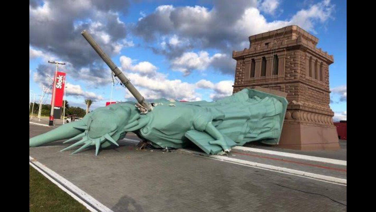 Brazil Statue down, Windham Auditor exits, MI Dominion machine was running Microsoft Implant