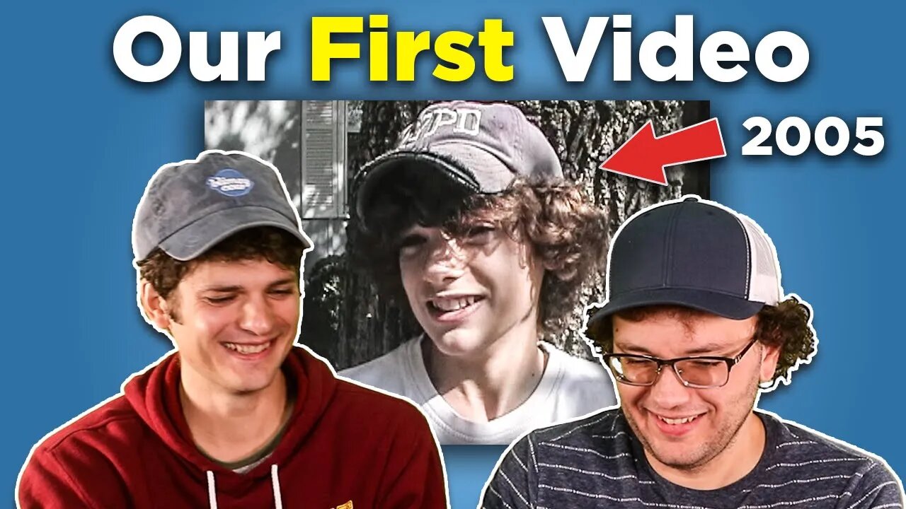 Reacting to our first ever YouTube video (16 years later)