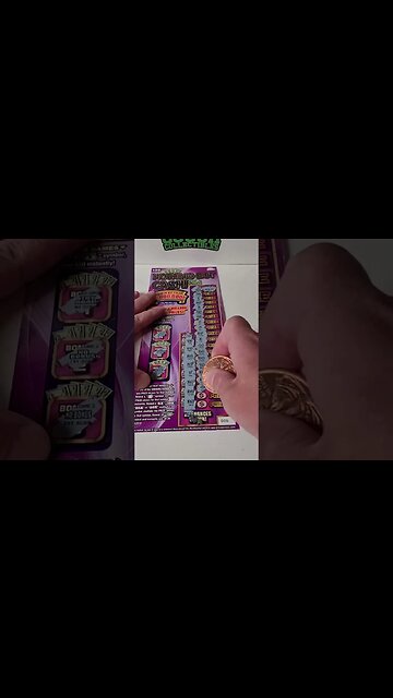 Nothing But CASH Lottery Tickets! #lottery