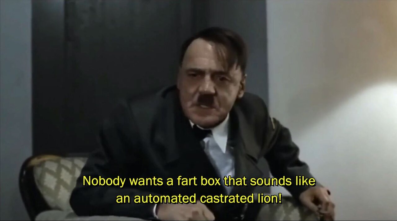 Hitler Rants About Dodge Going Electric