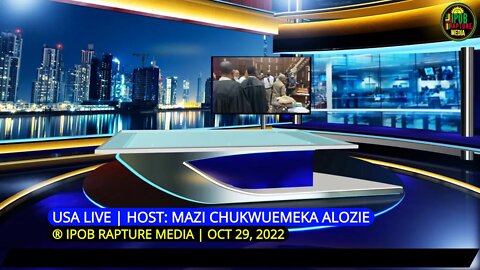 Welcome To The University Of Radio Biafra | USA LIVE | Host: Mazi ALOZIE | Oct 29, 2022