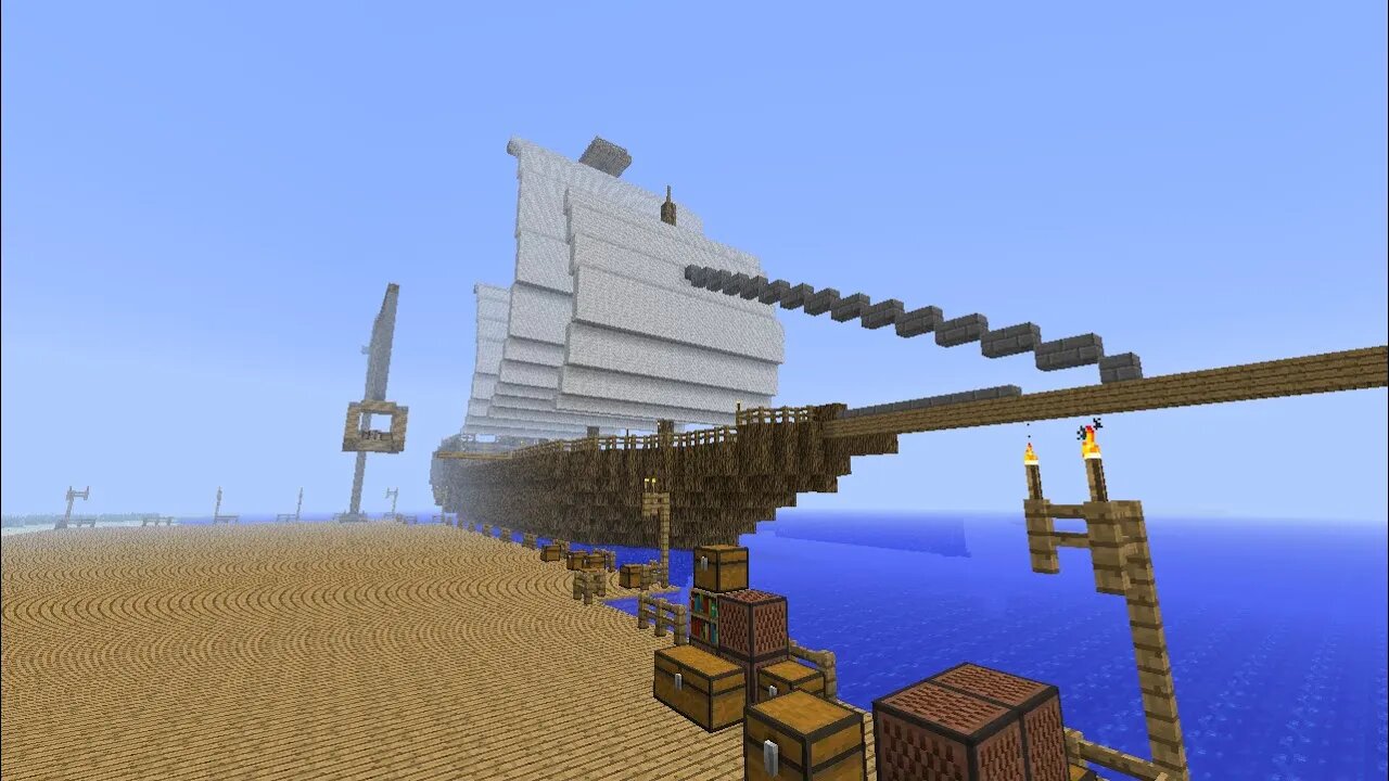 Minecraft: The Boat part 5 of 5 (medieval building series part 50 season 1)