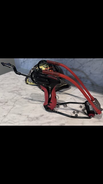 Shooting the sling shot