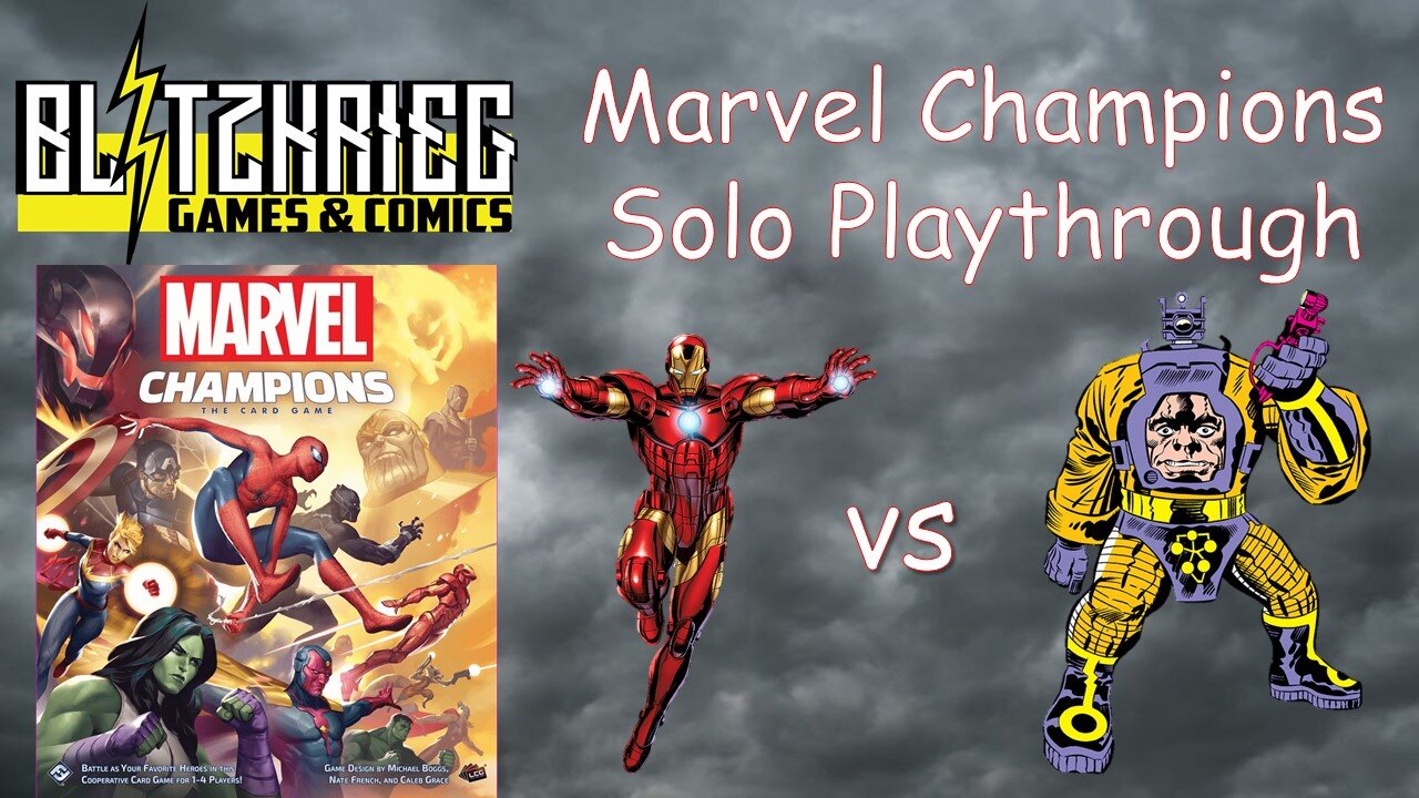 Iron Man vs Zola Marvel Champions Card Game Solo Playthrough