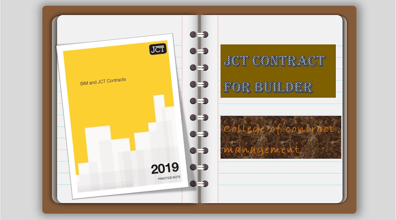 JCT Contract for Builder
