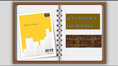 JCT Contract for Builder