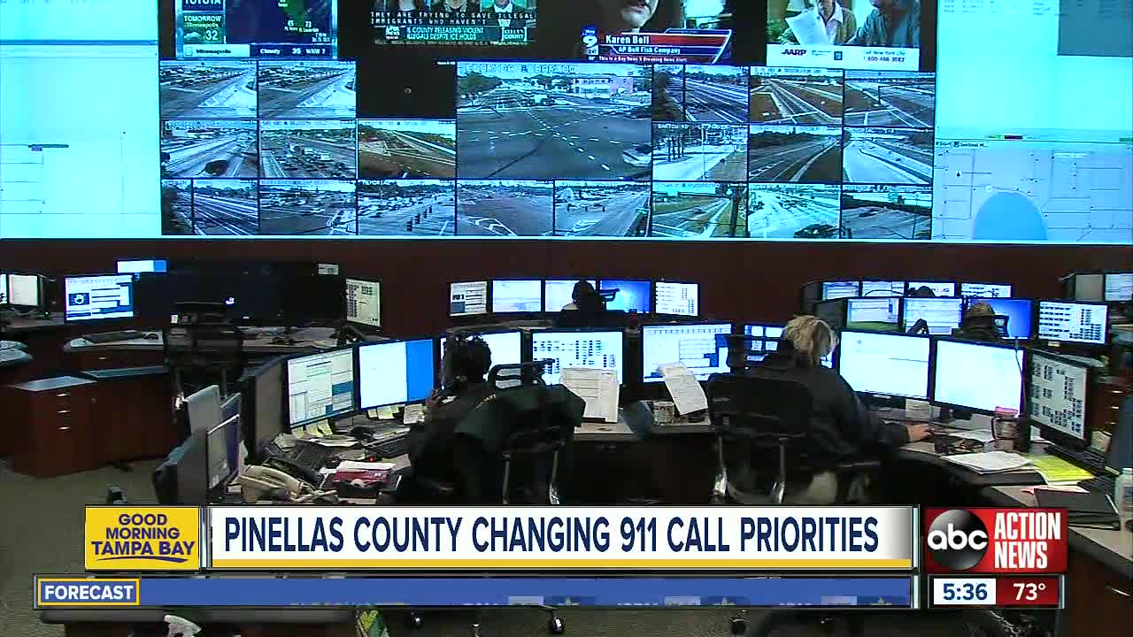 Pinellas changes 911 dispatch, freeing up emergency resources