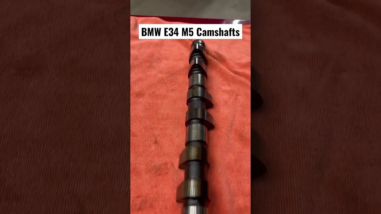 BMW E34 M5 Camshafts #bmw #mechanic #bmwengine #automobile #autorestoration #bmwm5 #bmwe34