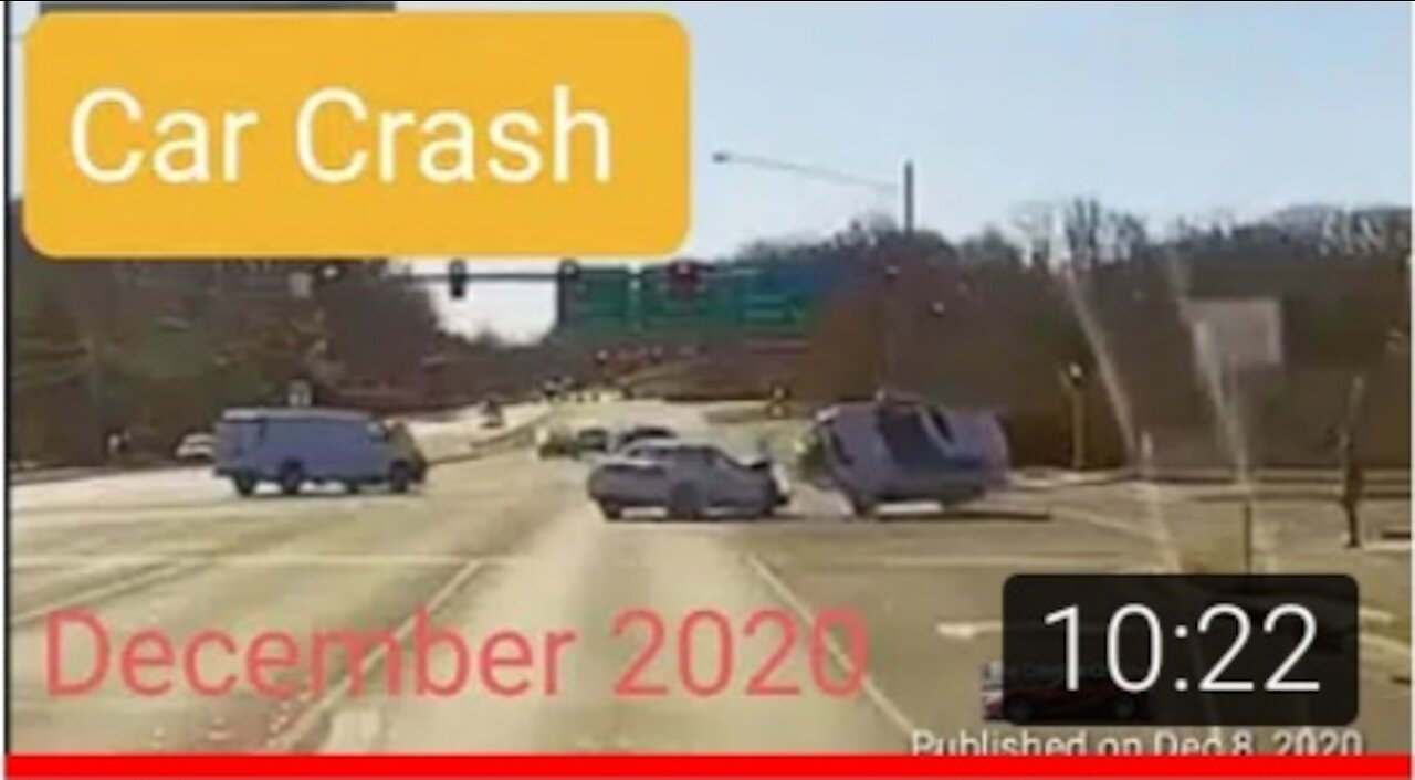 Car Crash Compilation #1 December 2020