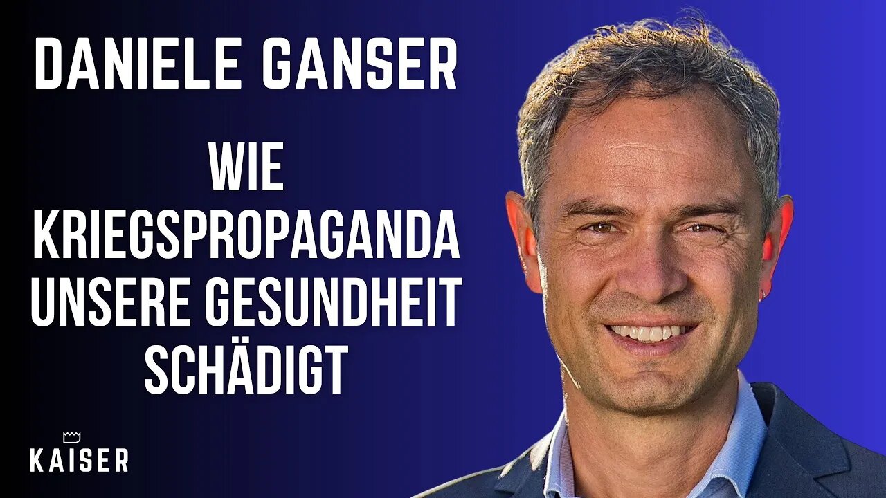 Daniele Ganser: Wie Kriegspropaganda unsere Gesundheit schädigt