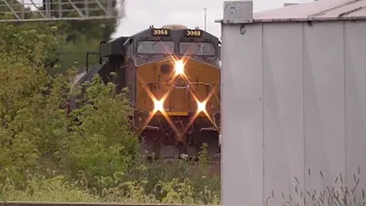 CSX M368 Manifest Mixed Freight Train from Greenwich, Ohio September 9, 2023