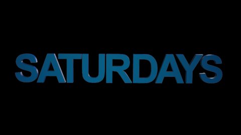 Saturdays SDS Music Video