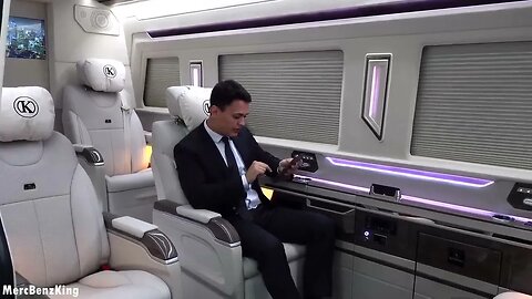 2024 Mercedes Sprinter VIP Luxury KING VAN Full Review Interior Exterior
