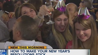 How to make your New Year's resolutions stick