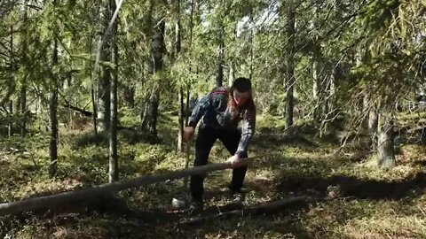 Caught in a Storm! 3 Day Solo Bushcraft Building Shelter & Camping in Heavy Rain