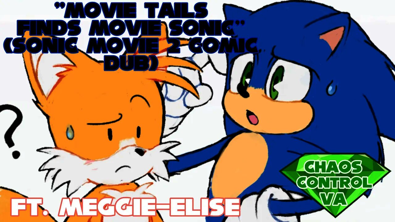 "Movie Tails finds Movie Sonic" by Kirby-Popstar (#SonicMovie2 Comic Dub) (ft. @Meggie - Elise)