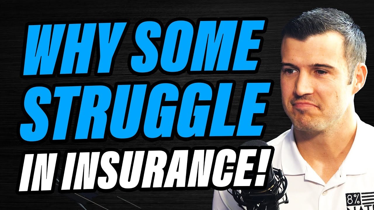 A Message To Struggling Insurance Agents! [Motivational Video]