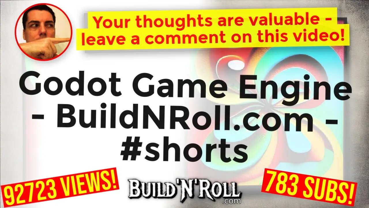 Godot Game Engine - BuildNRoll.com - #shorts