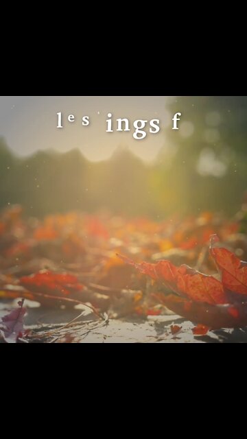 Blessings for november [GMG Originals]