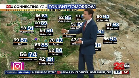 23ABC Evening weather update October 6, 2020