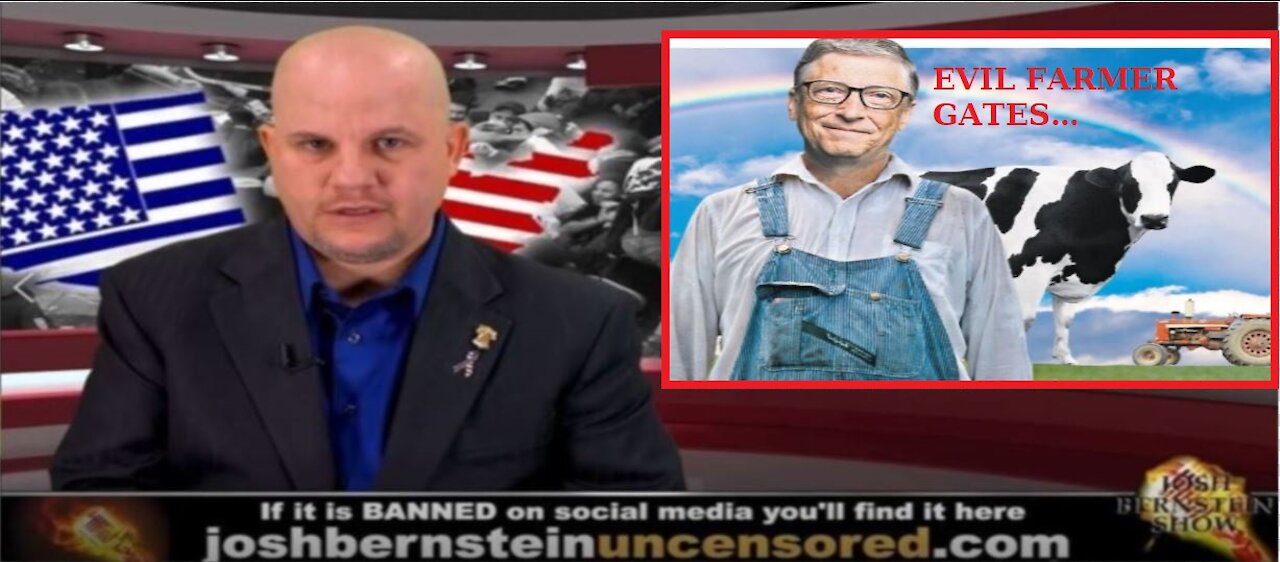 JBUSHOW.COM INVESTIGATES: FARMER BILL GATES- HERE'S THE EVIL REASON WHY BILL GATES IS NOW AMERICA'S LARGEST FARMLAND OWNER...