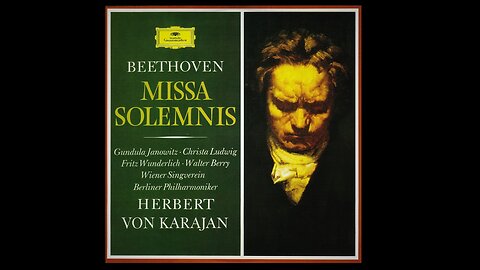 Herbert von Karajan - Beethoven - Missa Solemnis - Berliner Philharmoniker 1966