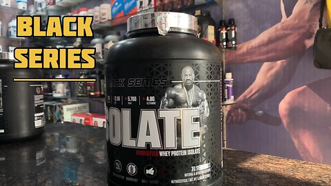 Black series protein isolate