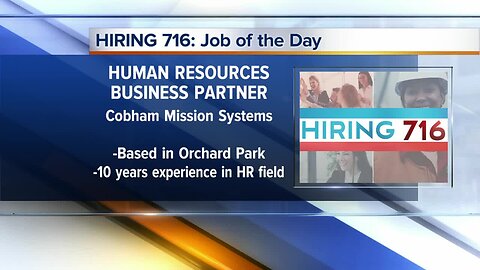 Your job of the day from the Hiring 716 job boards