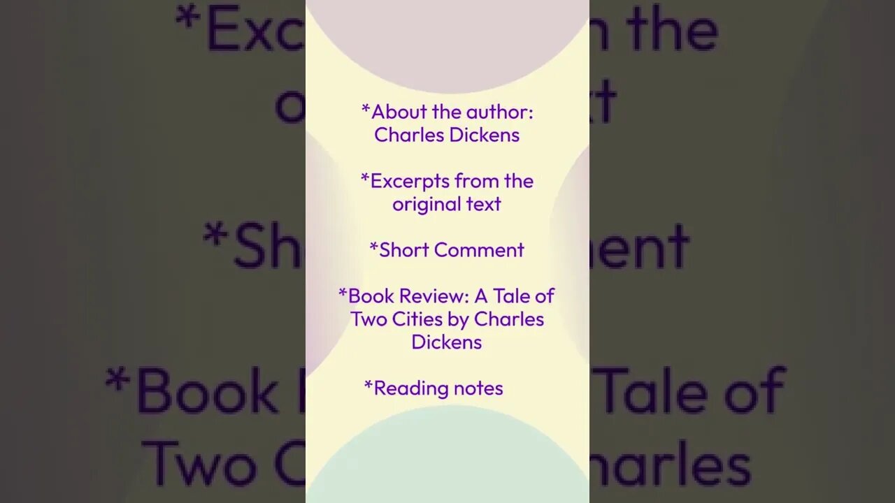 Book Review: A Tale of Two Cities by Charles Dickens #shorts