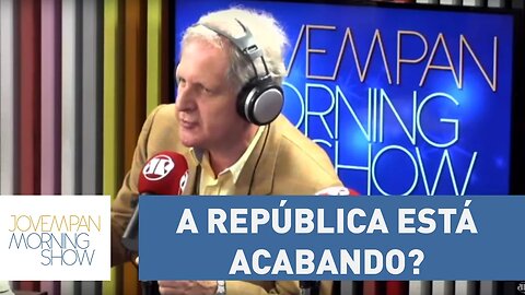 Nunes: “A república está acabando? Não! O que está morrendo é o Brasil da roubalheira”