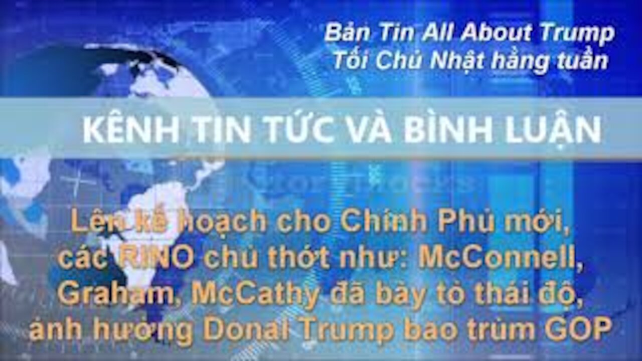 Lên kế hoạch cho Chính Phủ mới, các RINO chủ thớt đã bày tỏ thái độ, ảnh hưởng Trump bao trùm GOP