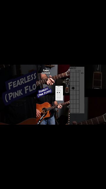 Pink Floyd’s underrated classic Fearless has a crazy opening tuning! #shorts