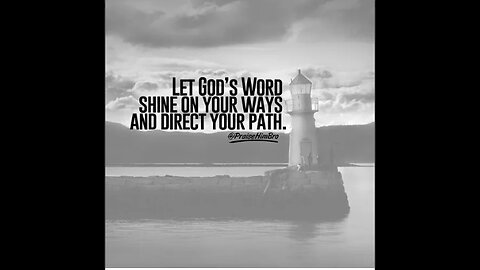 1 MINUTE FOR GOD. God's Word is alive and working. (SCRIPTURE)