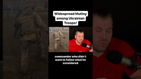 Widespread Mutiny Among Ukrainian Troops! #shorts