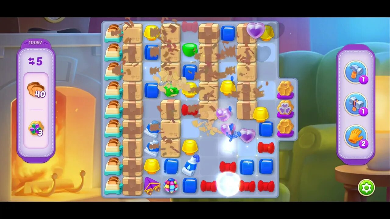 Playrix Homescapes Gameplay Walkthrough Level 10097