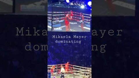 Mikaela Mayer dominating so far #mayerbaumgardner