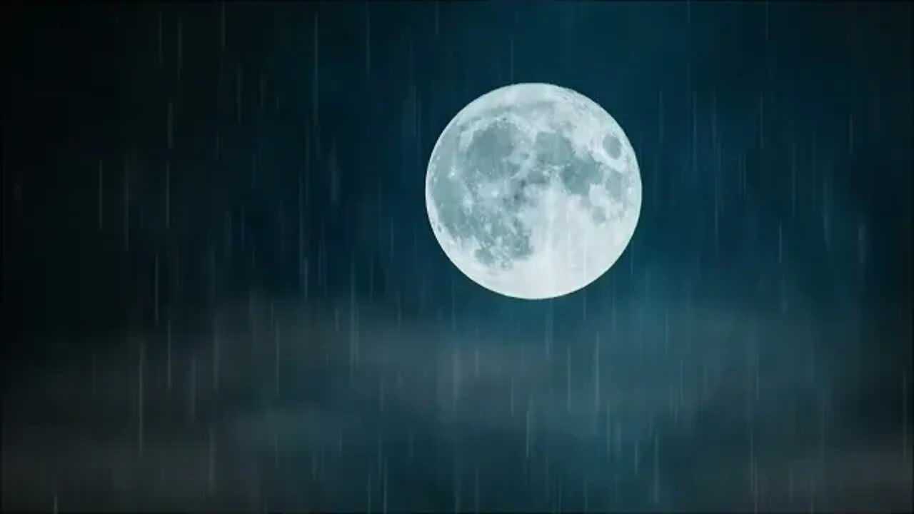 Som de Chuva com Trovão a Noite para Dormir