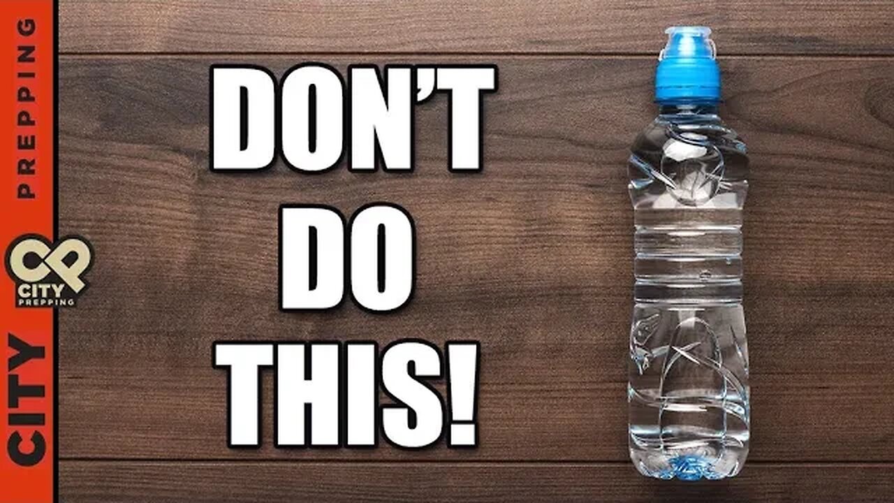 3 Mistakes Preppers Make When Storing Water