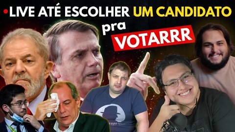 MARATONA ATÉ EU DECIDIR EM QUEM VOTAR - REACT PRESIDENCIÁVEIS