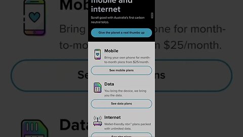 Belong Mobile Plans Update