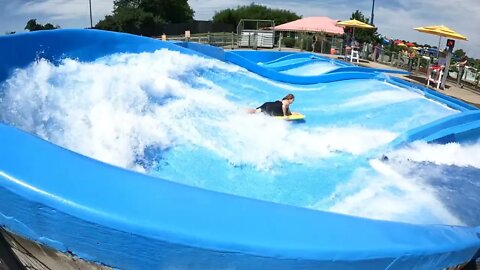 flowrider - Chris - 1 at Soak City, Kings Island