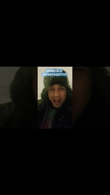 Homefield Advantage?! 😆😅 Either way, Happy Snowstorm! Go Detroit Bills! 😅🤣