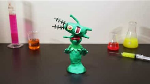 Cet artiste crée du stop motion en pâte à modeler