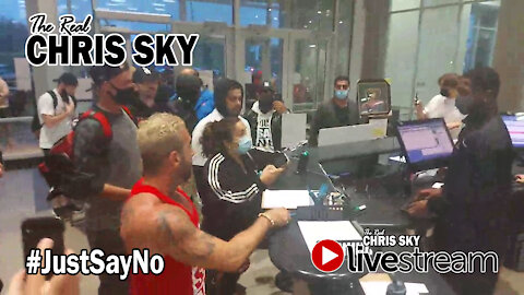 Chris Sky vs L.A. Fitness No VAXXPASS -The Revolution Begins