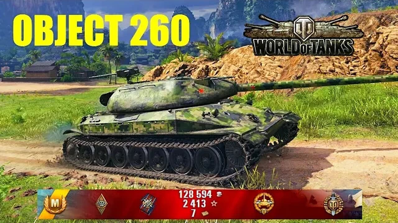 Object 260, 11K Damage, 7 Kills, Pearl River - World of Tanks