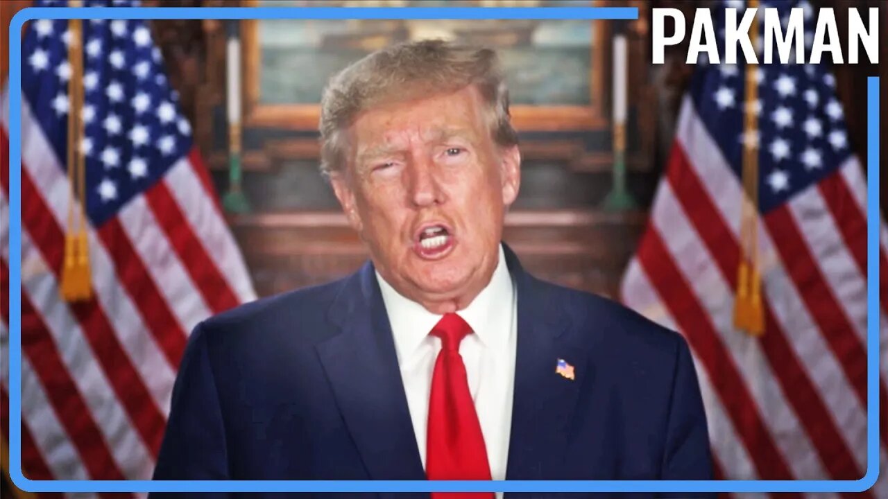 Swollen, slurring Trump announces he will end crime