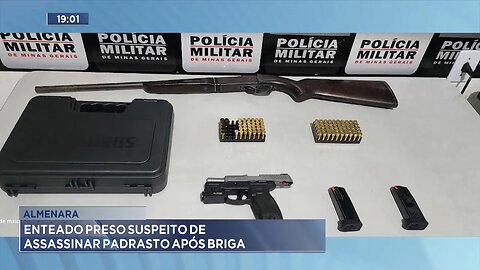 Almenara: Enteado Preso Suspeito de Assassinar Padrasto após Briga.