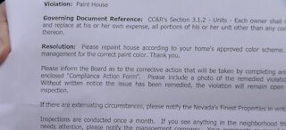 House painting letters frustrate homeowners in Silverado Ranch community